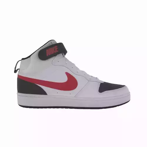 Nike Court Borough Mid2 White Black