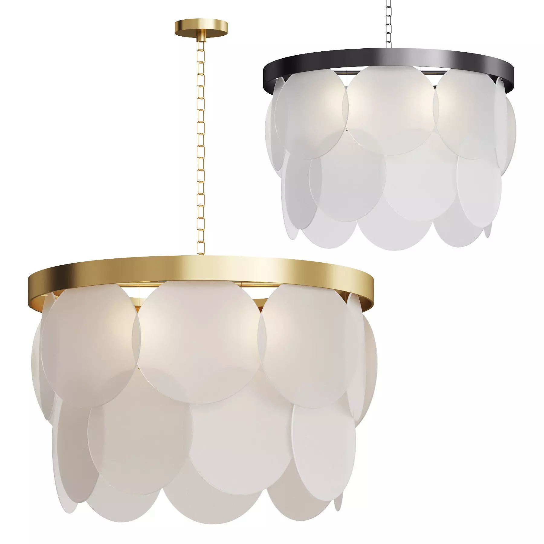 Geosphere Chandelier 3D model