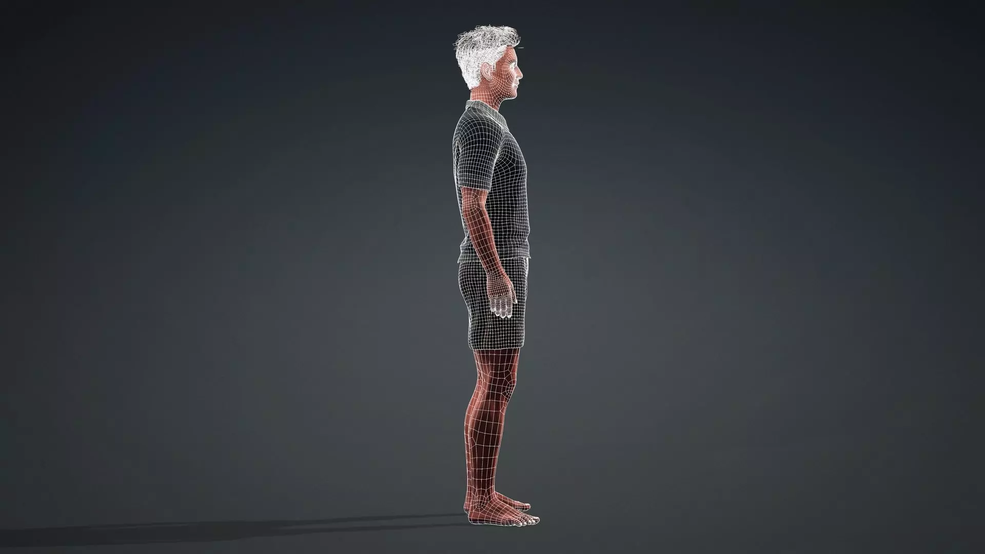 Realistic Human Male 3D Model 3D model_14