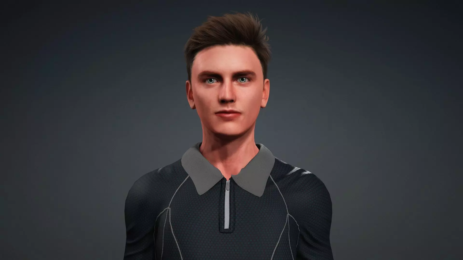Realistic Human Male 3D Model 3D model_8