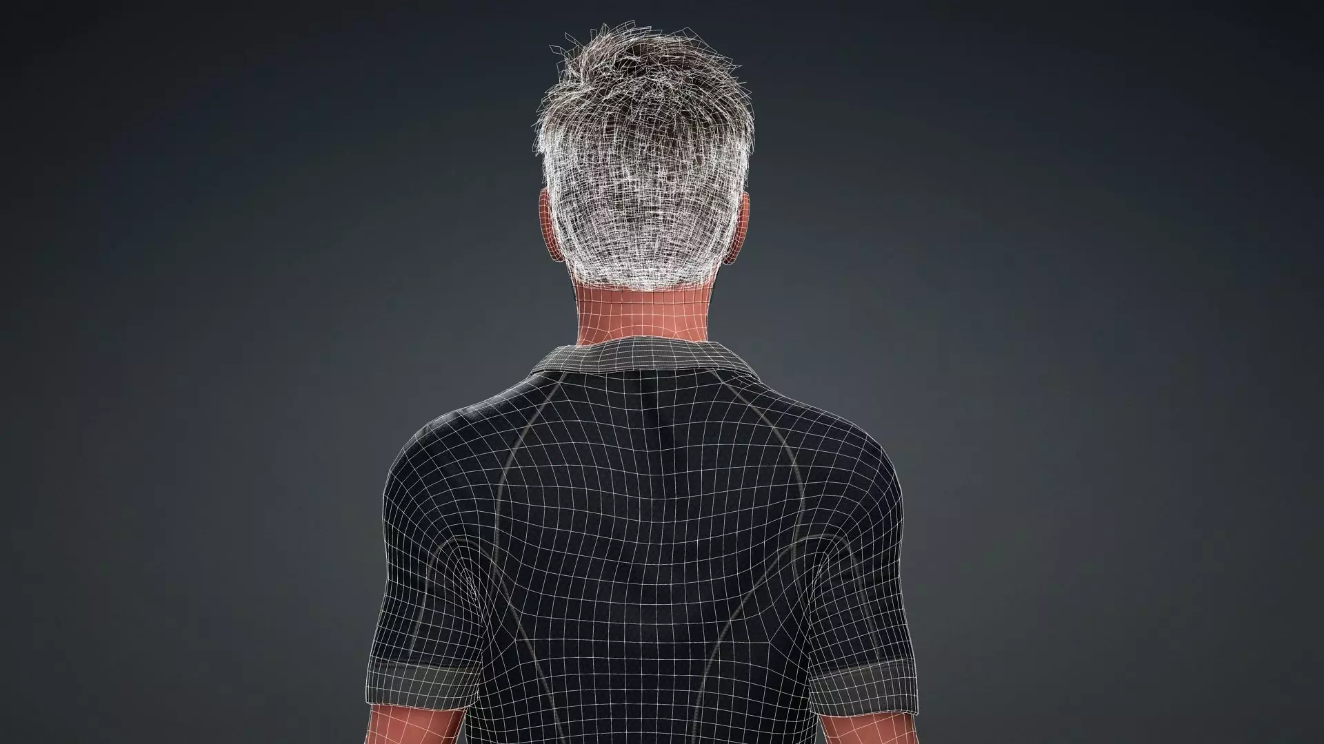 Realistic Human Male 3D Model 3D model_17