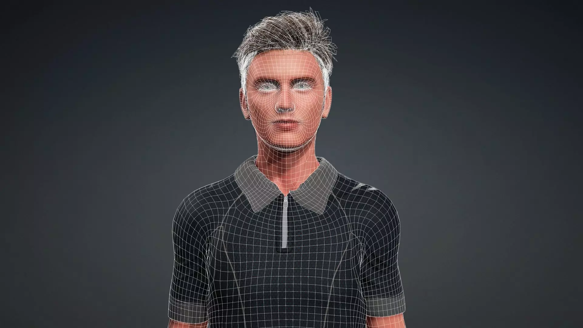Realistic Human Male 3D Model 3D model_18