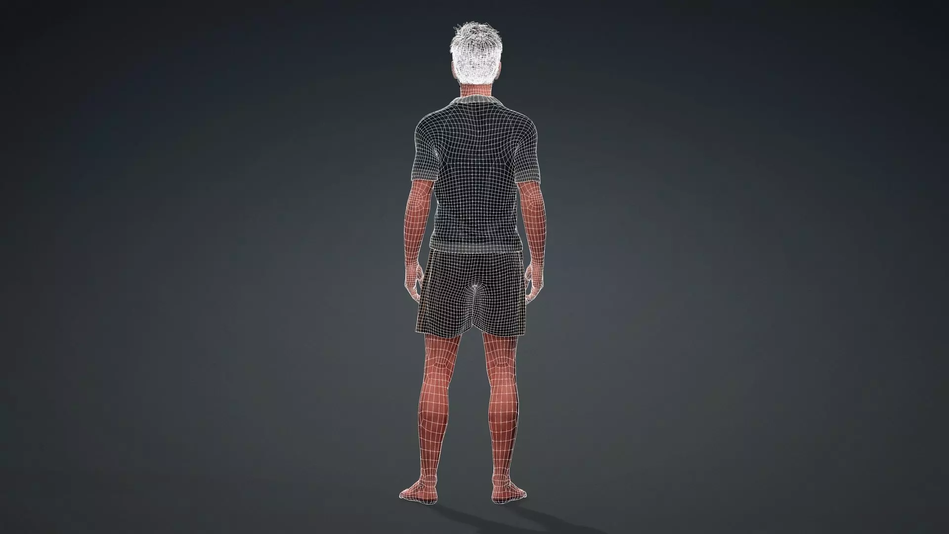 Realistic Human Male 3D Model 3D model_16