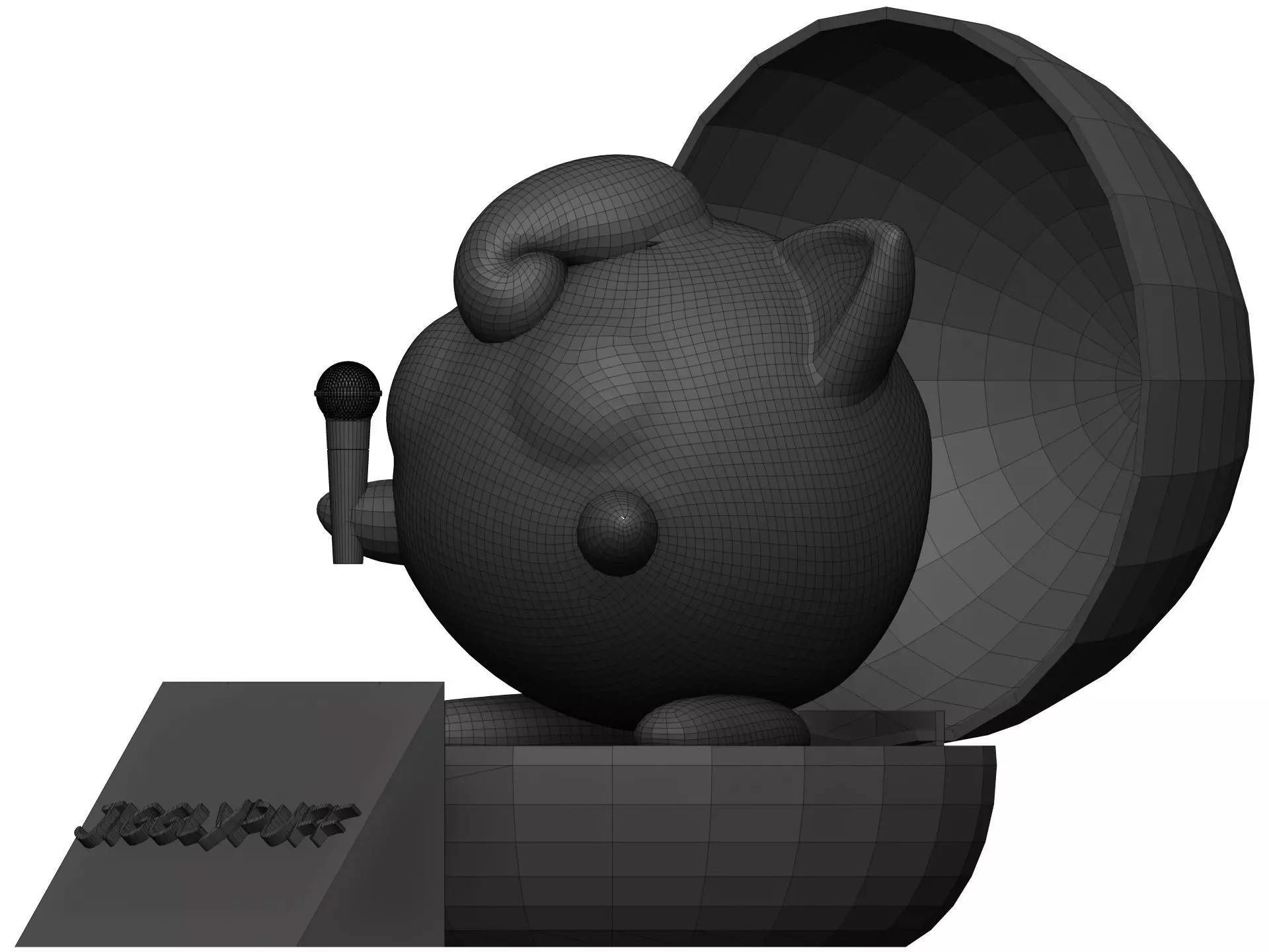 Jigglypuff 3D print model_1