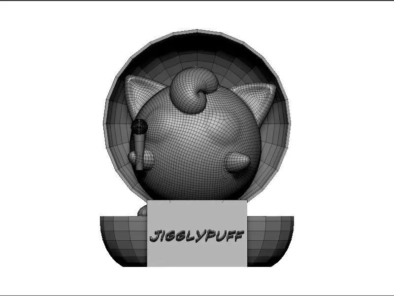 Jigglypuff 3D print model_10