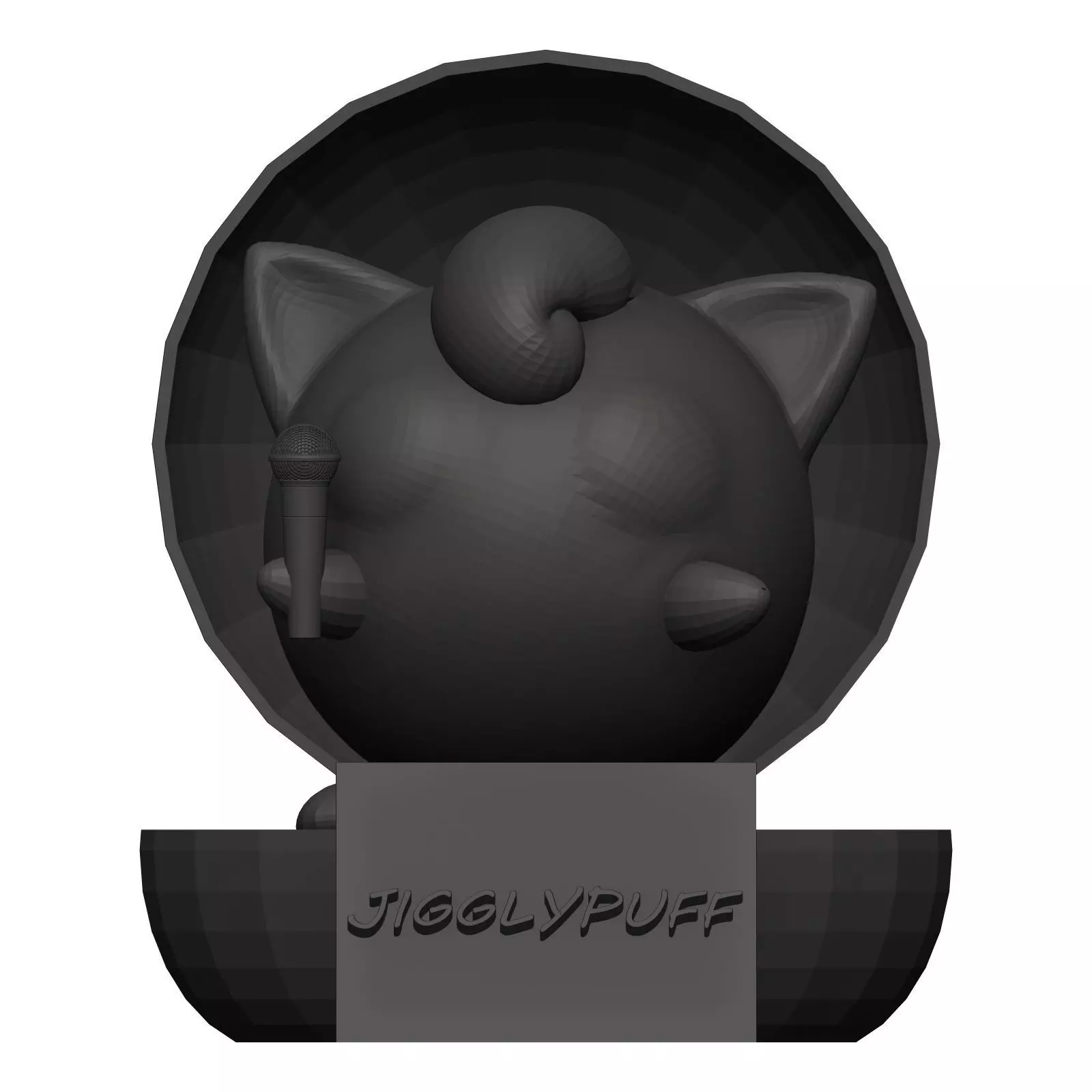 Jigglypuff 3D print model_0