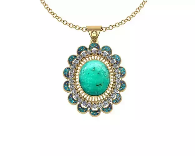 Turquoise Pendant