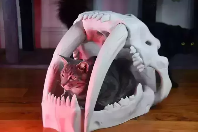 3D Printable Skull Bed Spooky Designs for Ultimate Gothic Decor