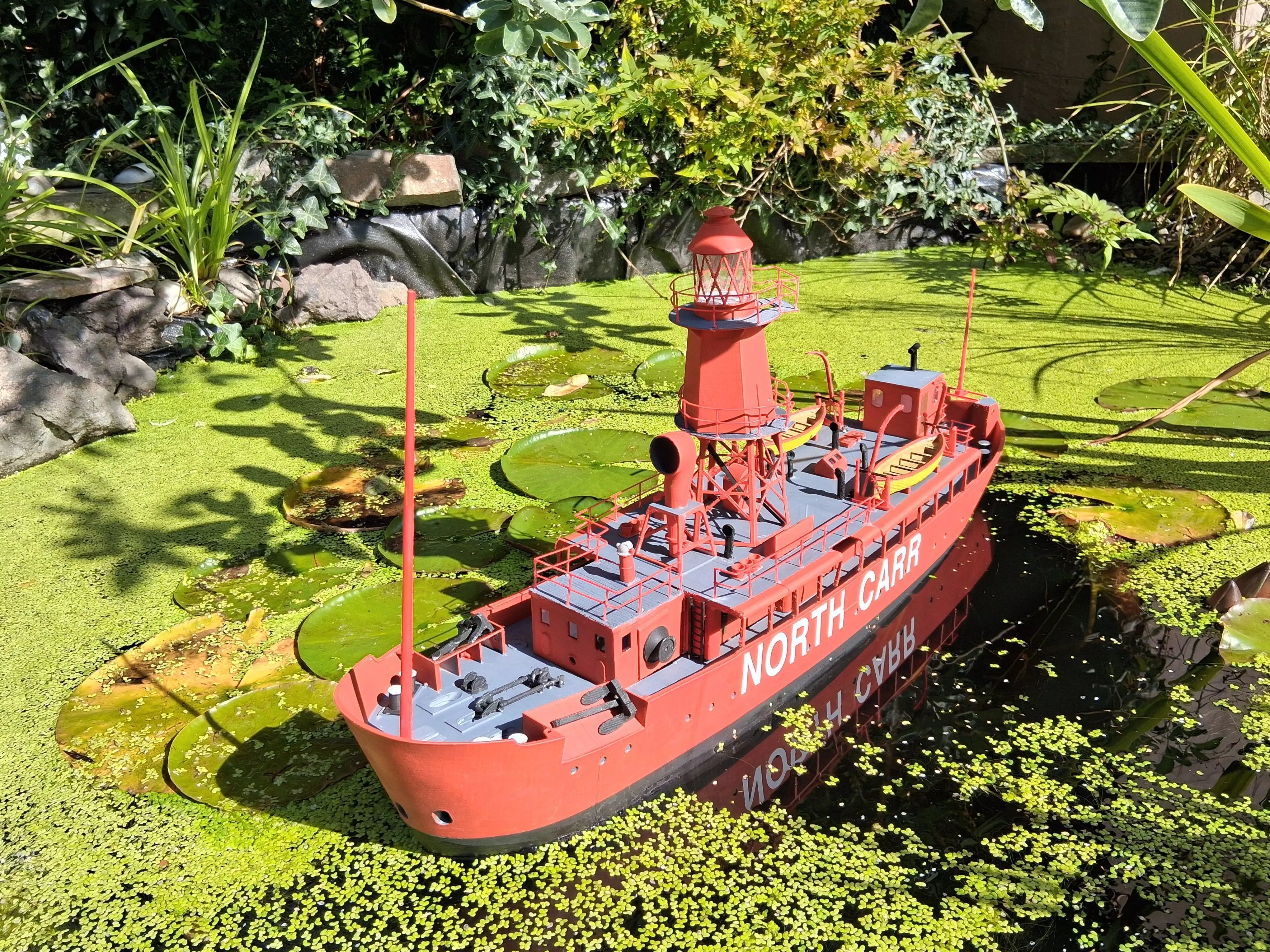 North Carr Light Ship 1 48th scale 3D print model_0