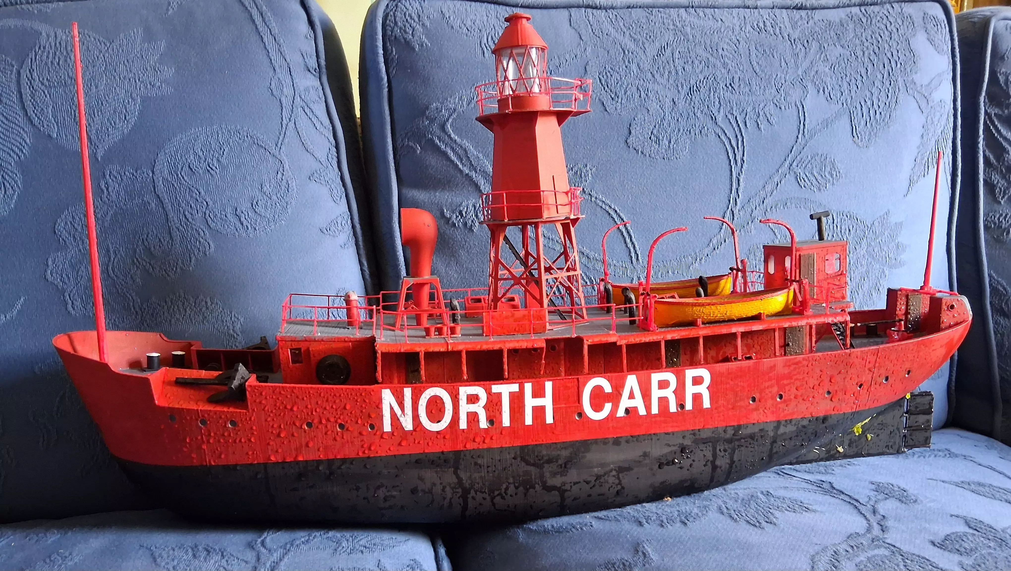 North Carr Light Ship 1 48th scale 3D print model_1