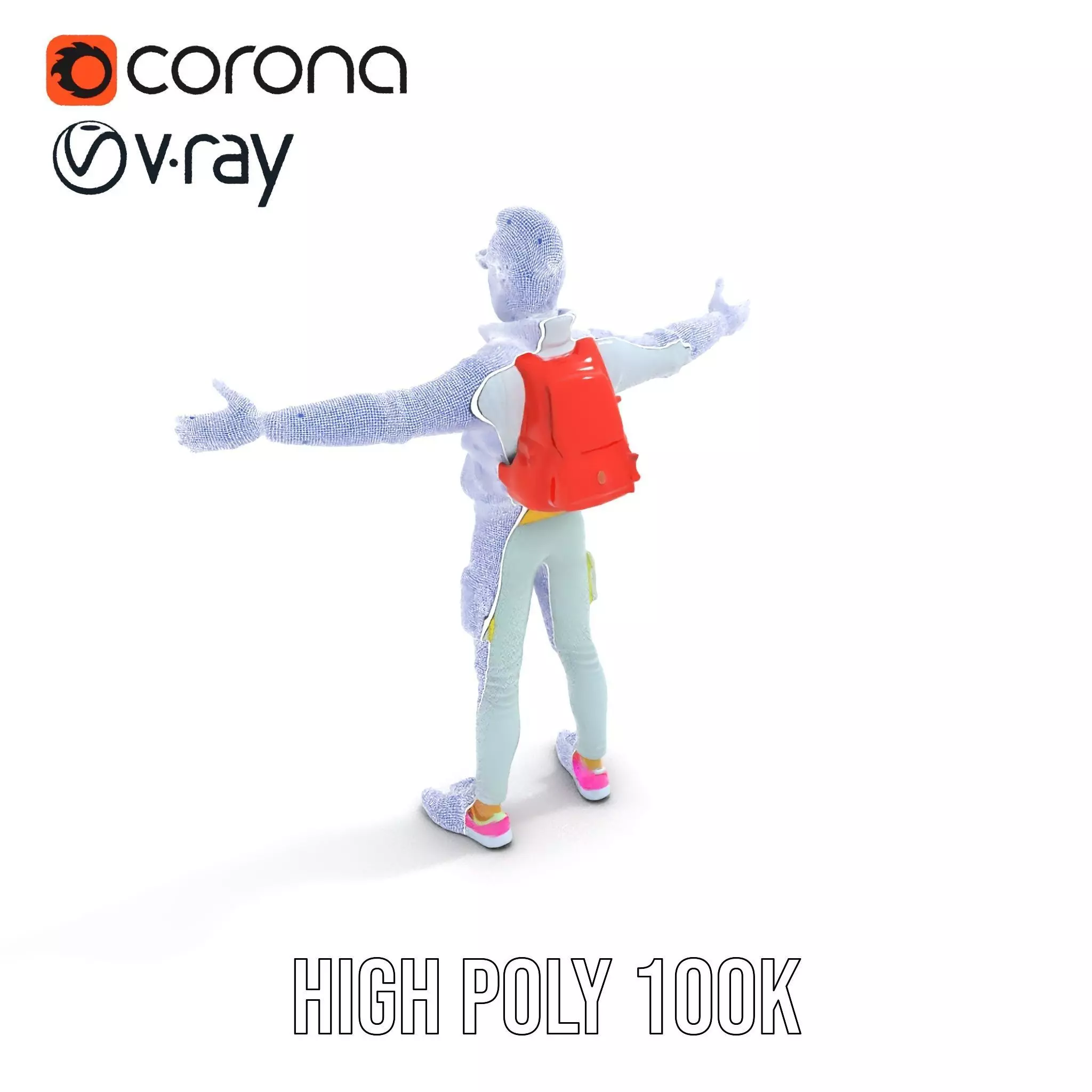 Cool Urban Style model pack Low-poly 3D model_29