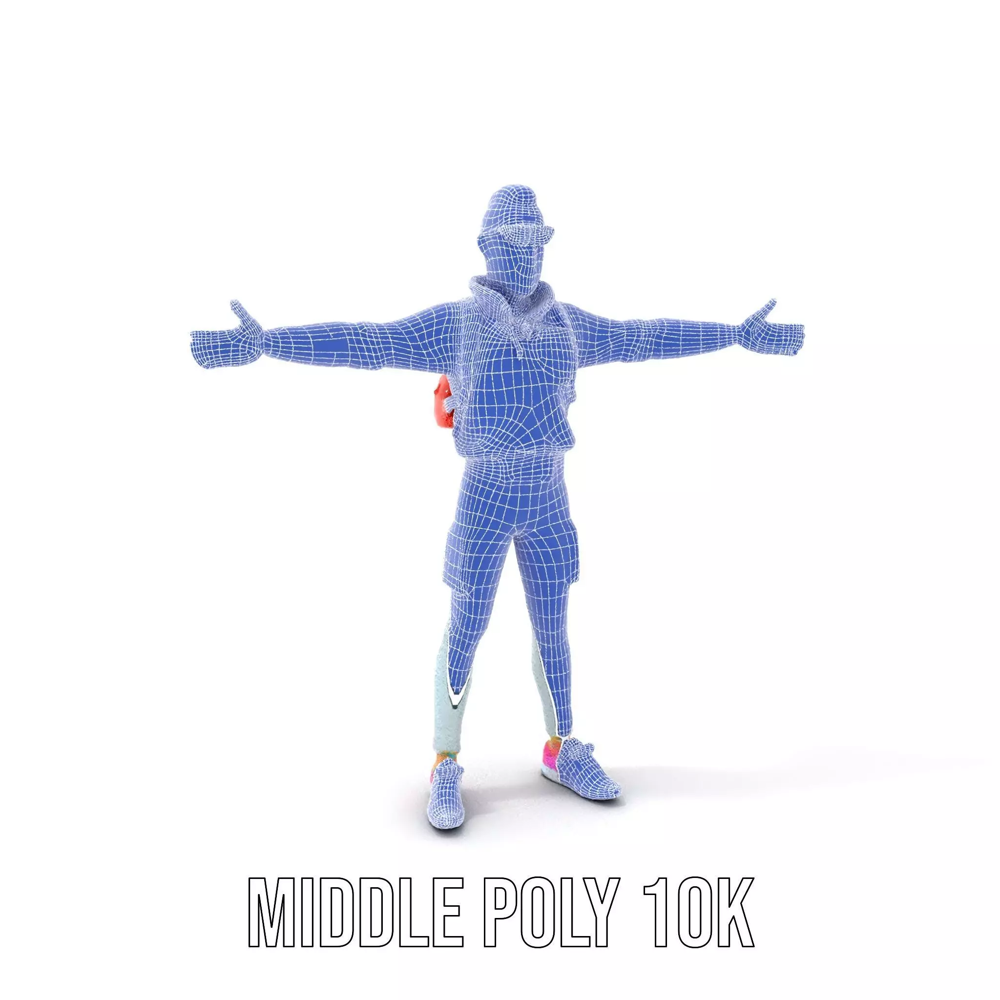 Cool Urban Style model pack Low-poly 3D model_24