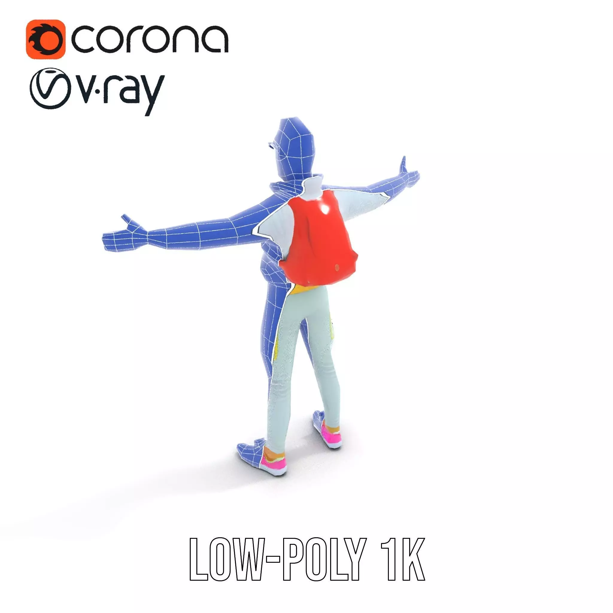 Cool Urban Style model pack Low-poly 3D model_25