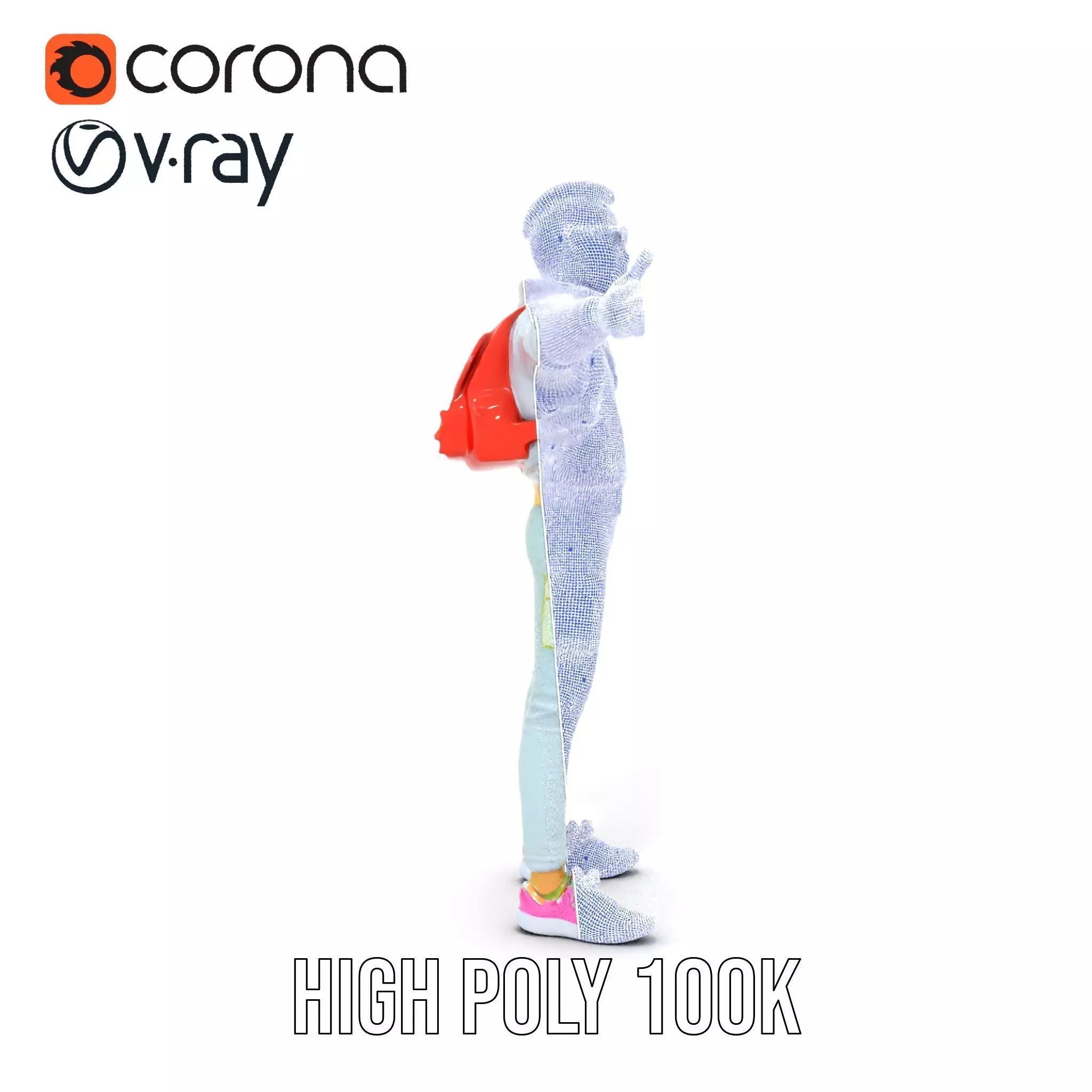 Cool Urban Style model pack Low-poly 3D model_32