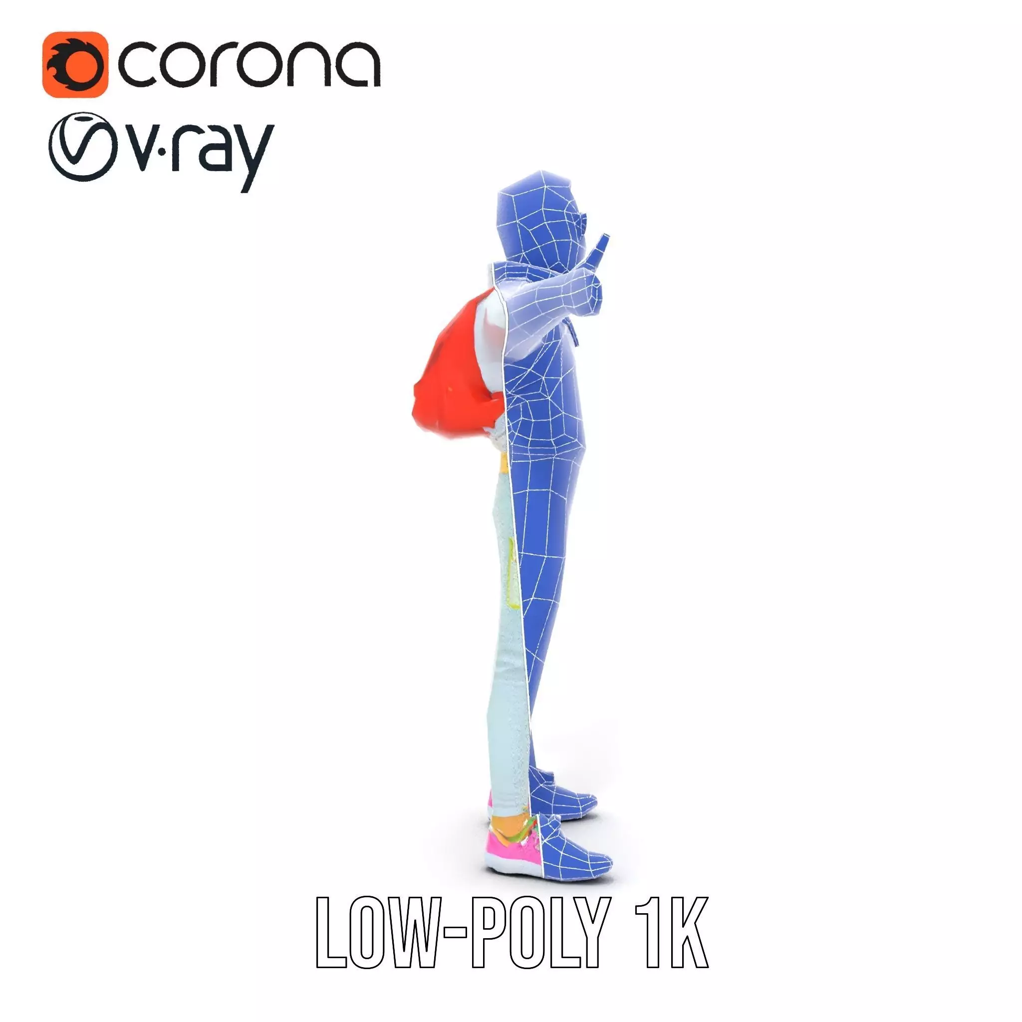 Cool Urban Style model pack Low-poly 3D model_31