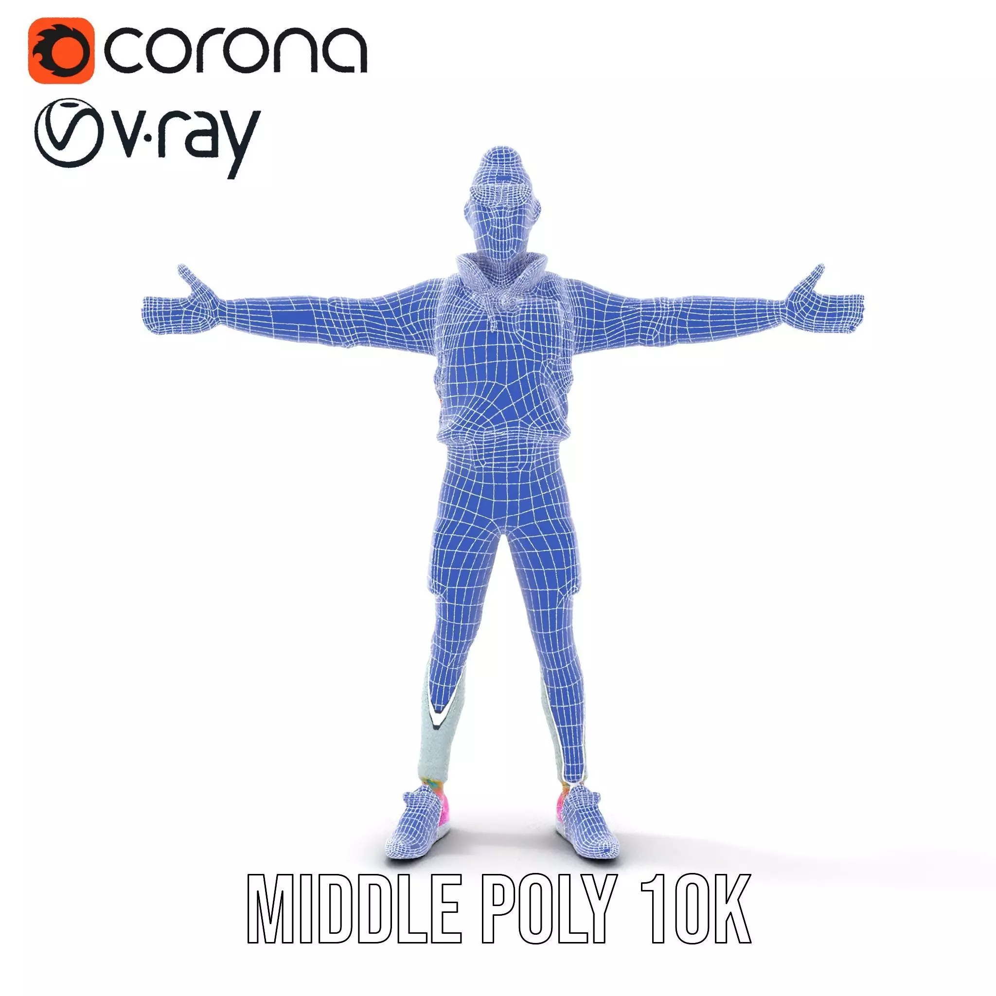 Cool Urban Style model pack Low-poly 3D model_30