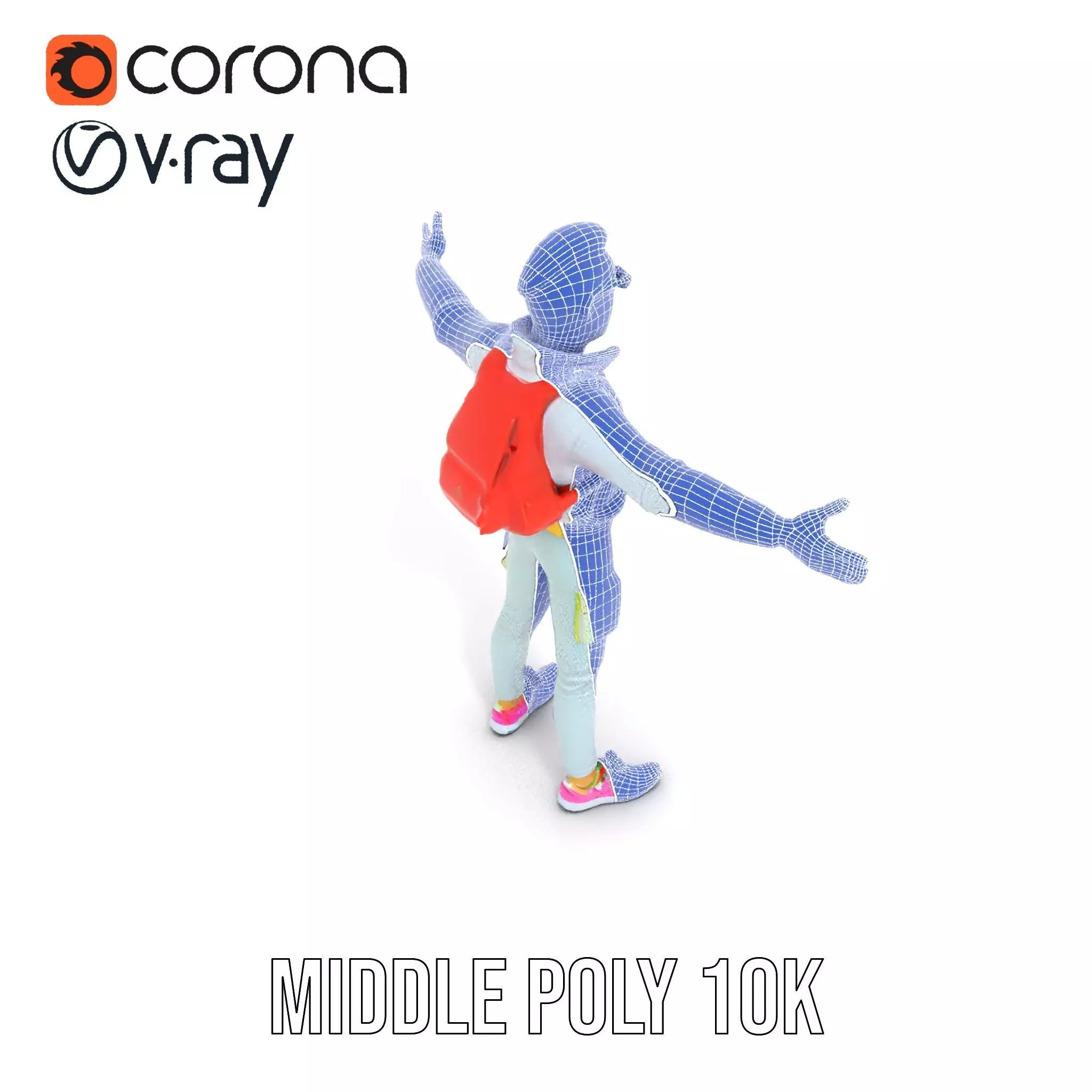 Cool Urban Style model pack Low-poly 3D model_6