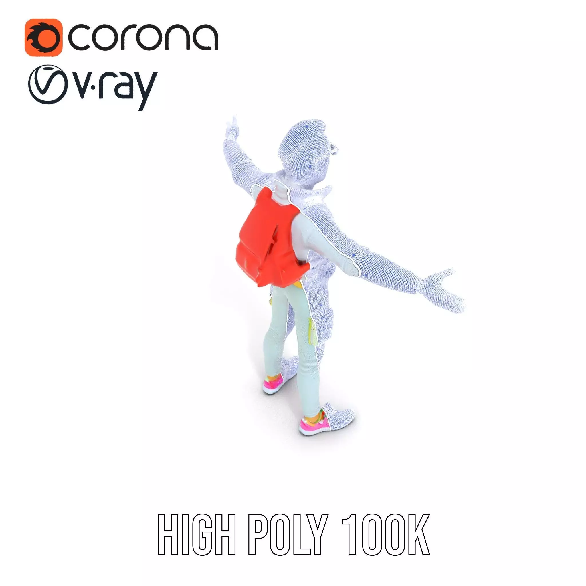 Cool Urban Style model pack Low-poly 3D model_23