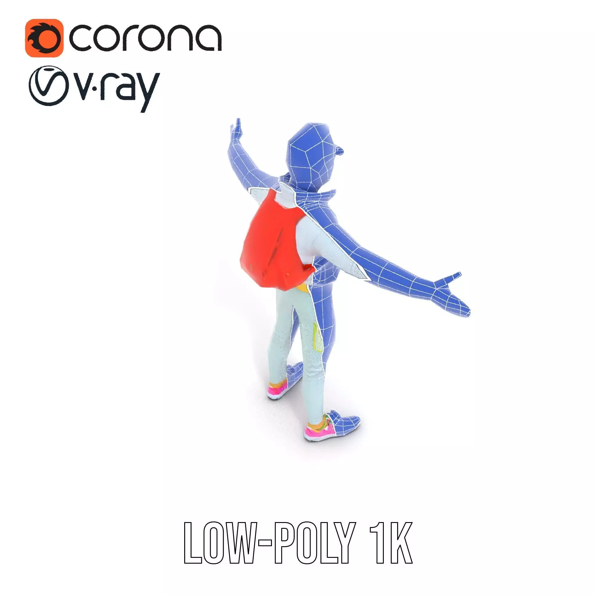 Cool Urban Style model pack Low-poly 3D model_28