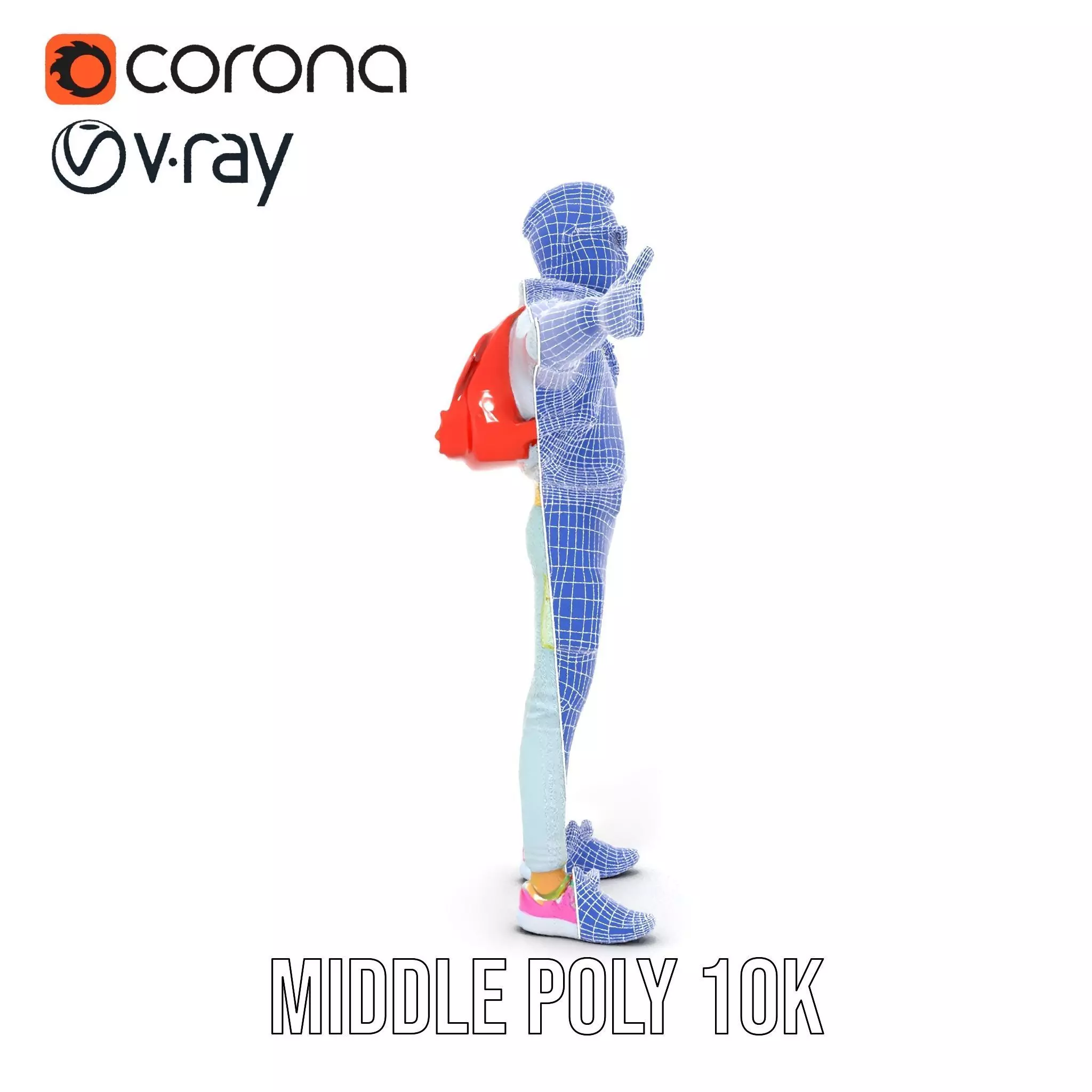 Cool Urban Style model pack Low-poly 3D model_27