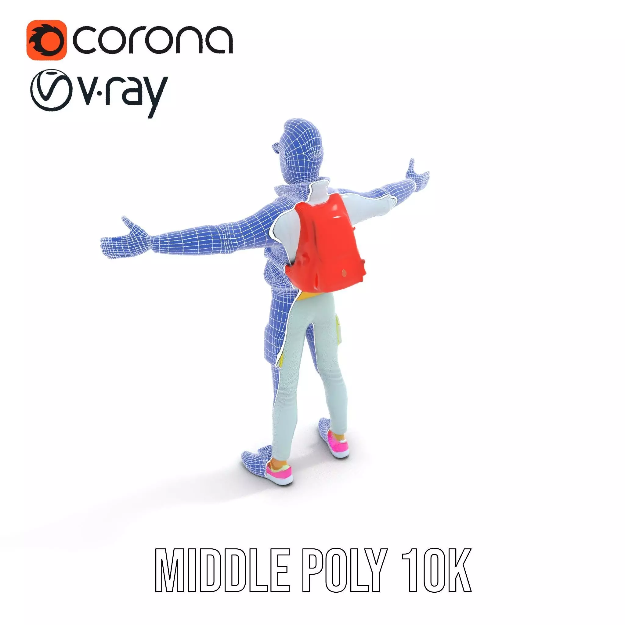 Cool Urban Style model pack Low-poly 3D model_15