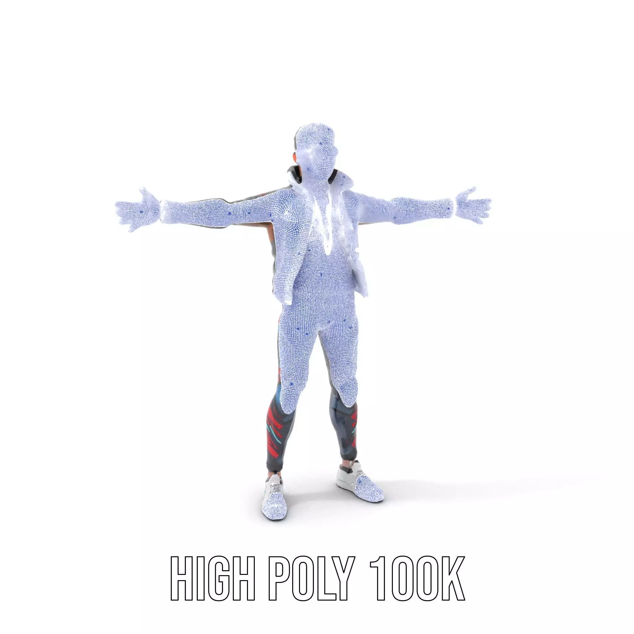 Sleek Urban Outfit model pack Low-poly 3D model_5