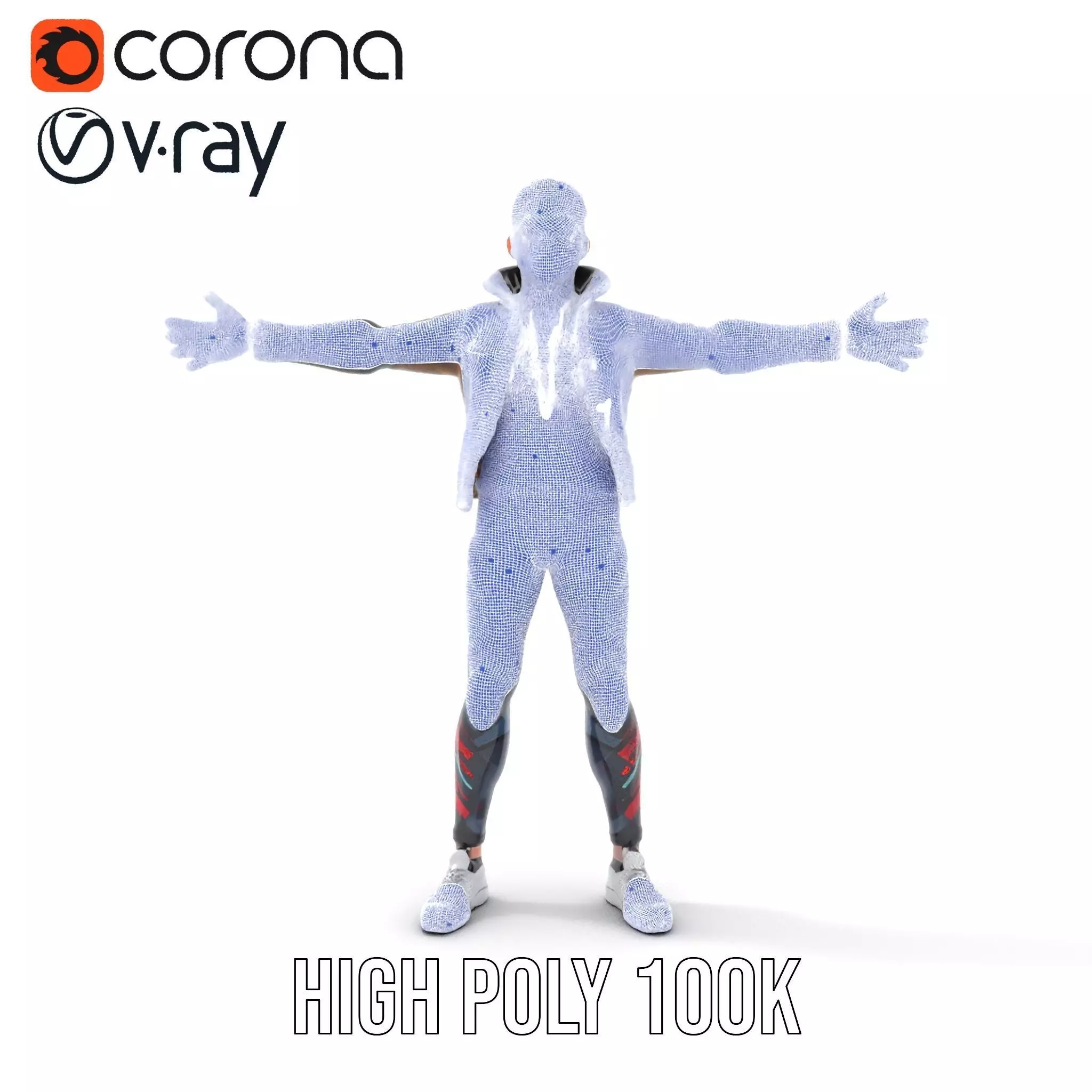 Sleek Urban Outfit model pack Low-poly 3D model_26