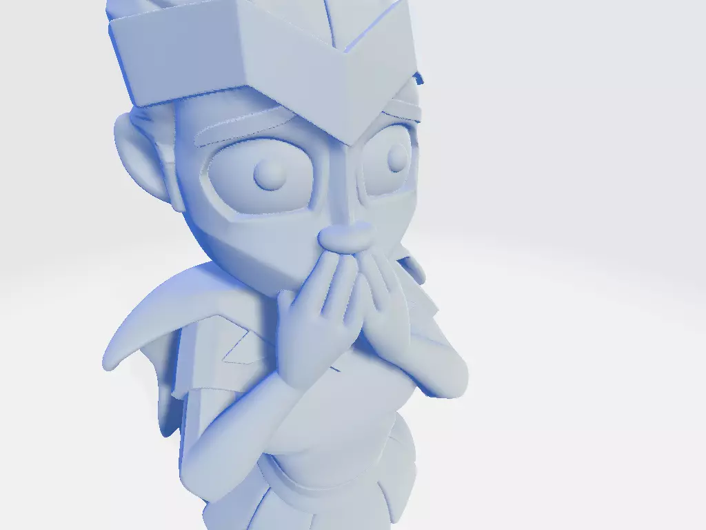 CoC Royal Cartoon Champion 3D print model_5