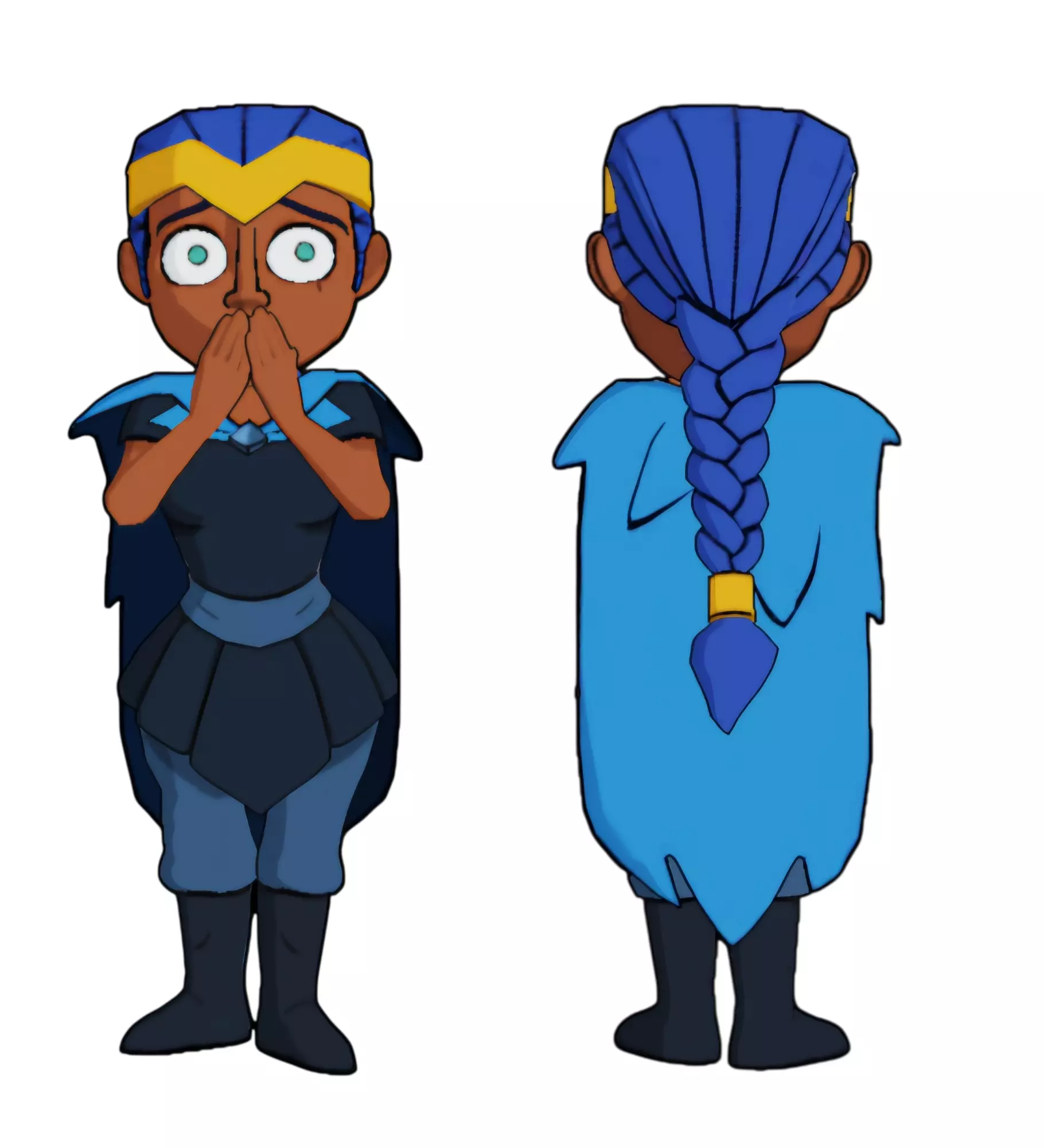 CoC Royal Cartoon Champion 3D print model_0