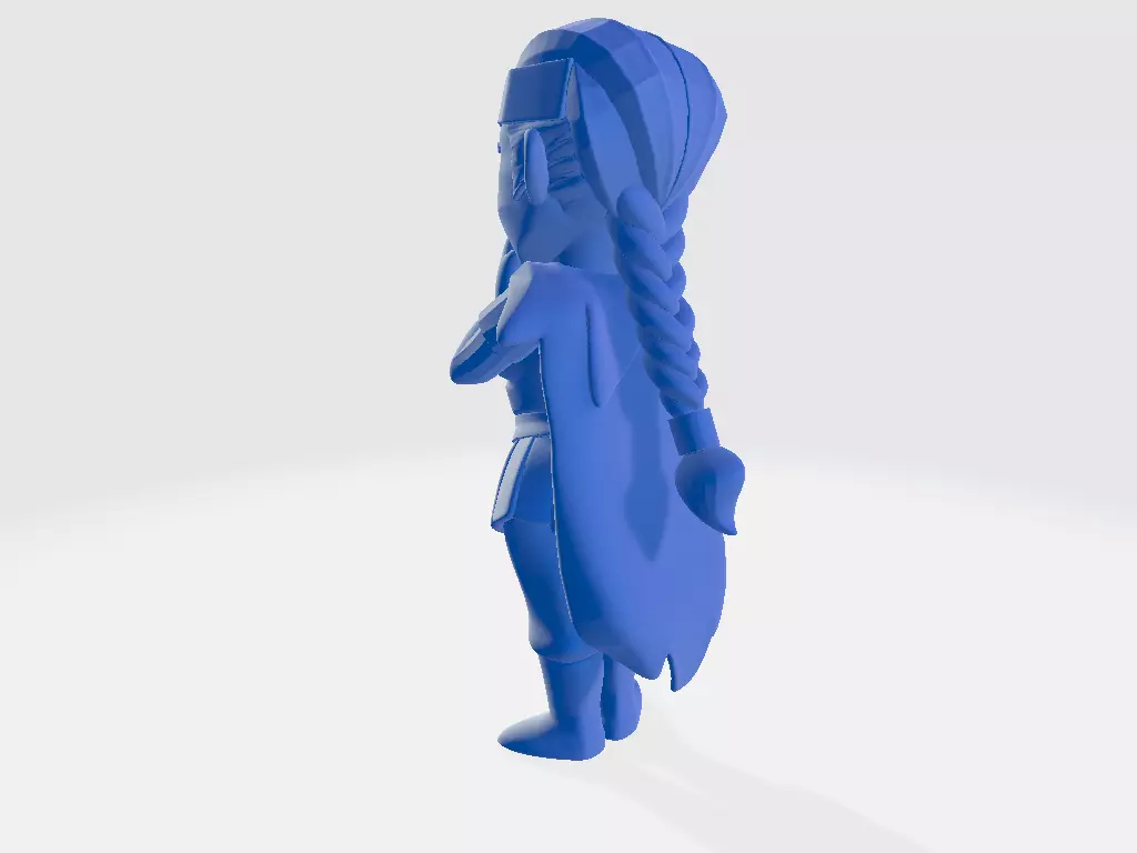CoC Royal Cartoon Champion 3D print model_3