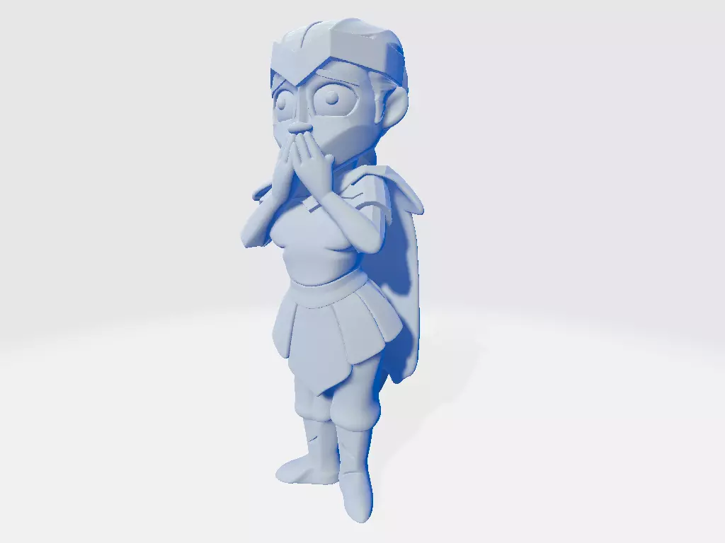 CoC Royal Cartoon Champion 3D print model_2