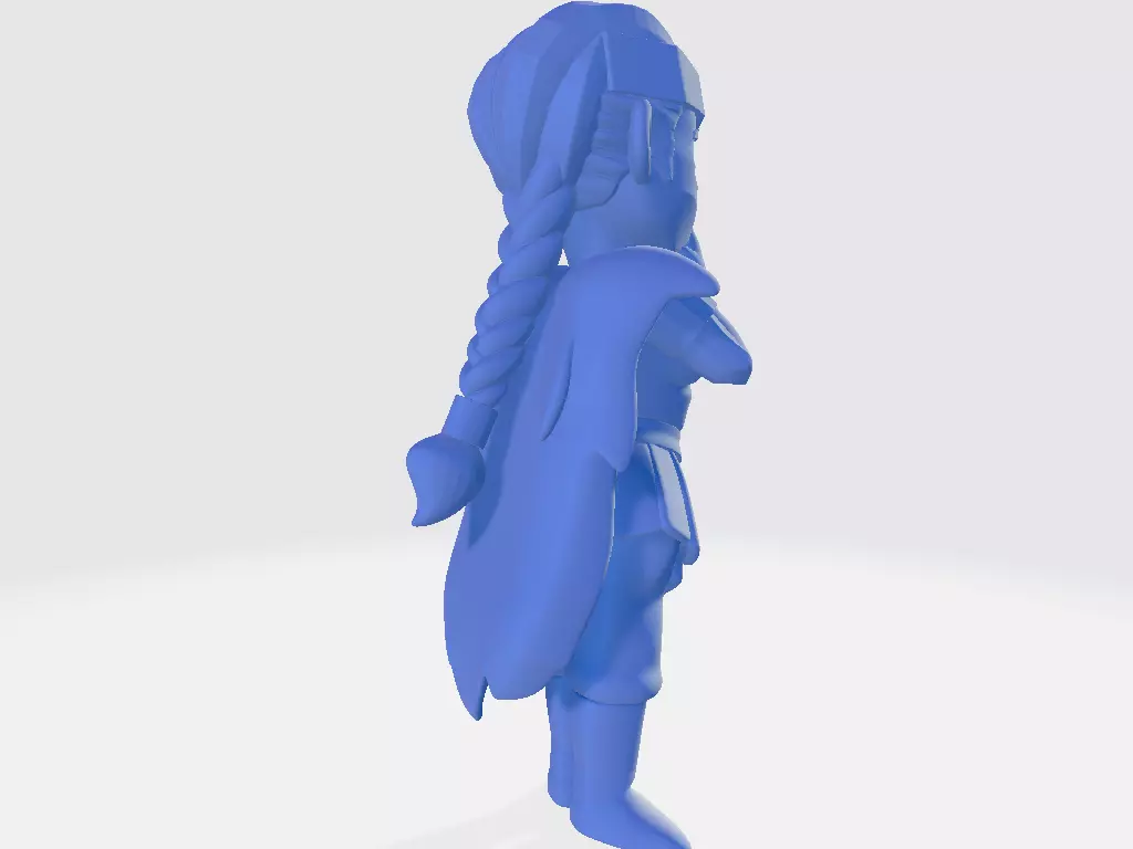 CoC Royal Cartoon Champion 3D print model_4