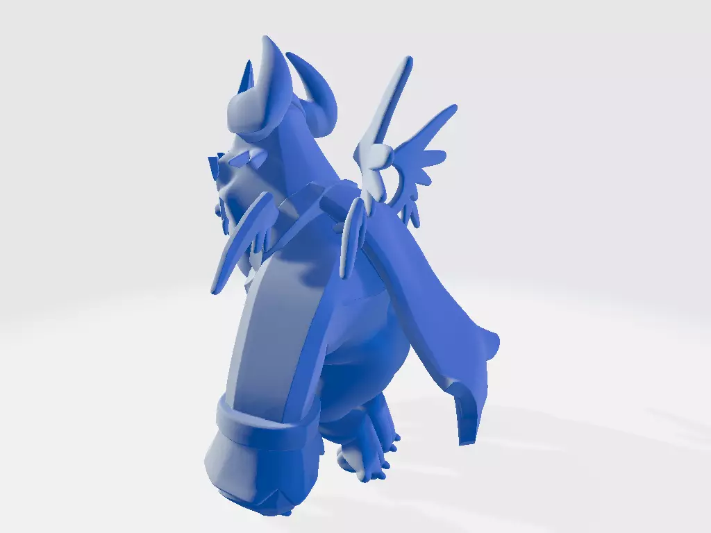 CoC Cartoon Servant 3D print model_3