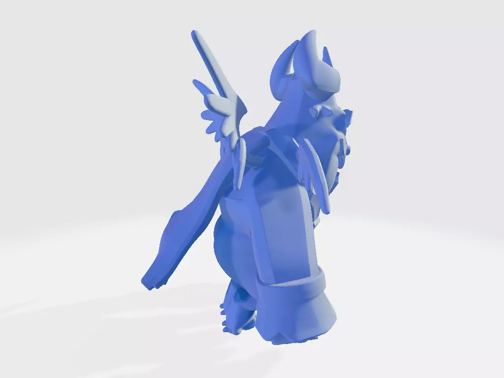 CoC Cartoon Servant 3D print model_5