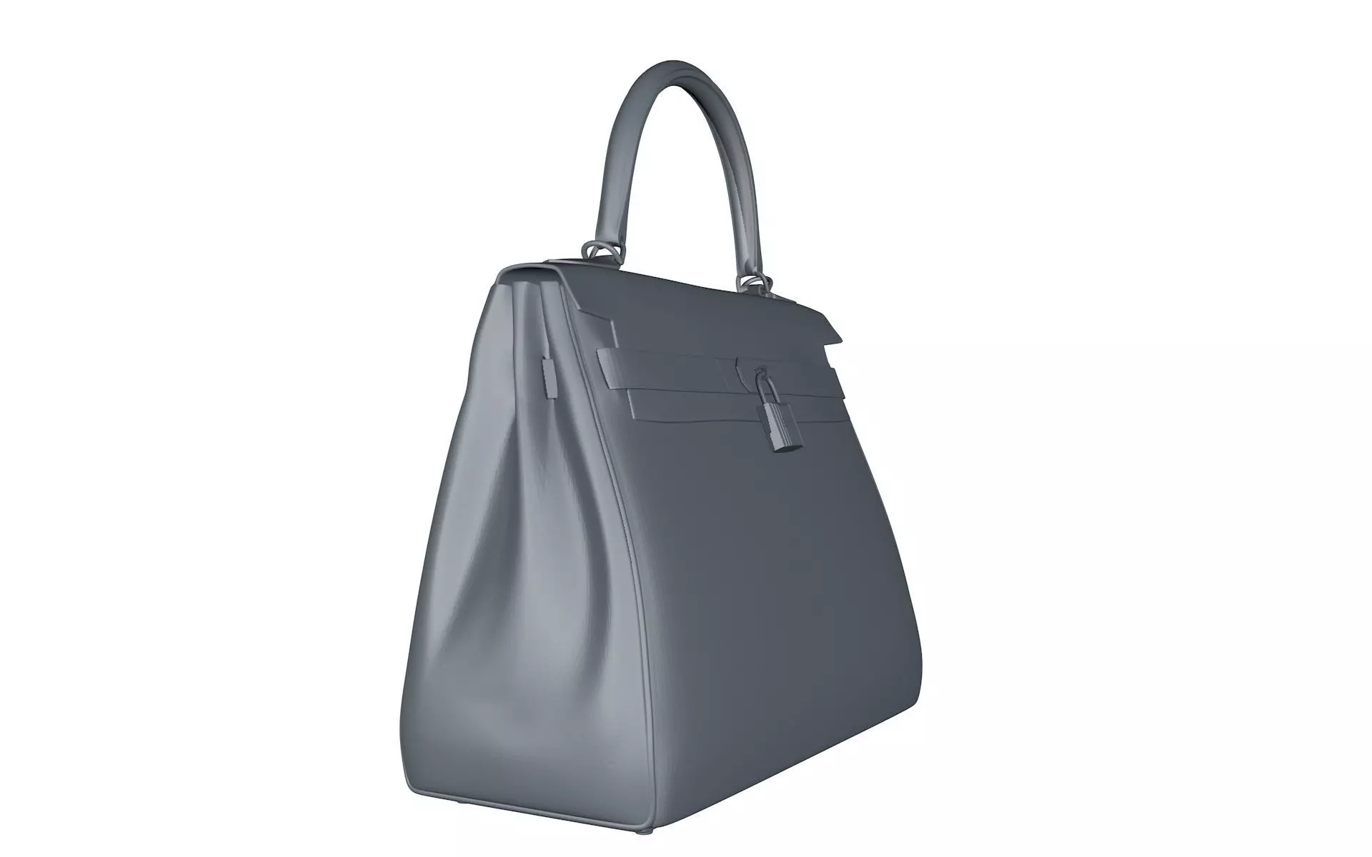 Handbag Kelly  3D print model_2