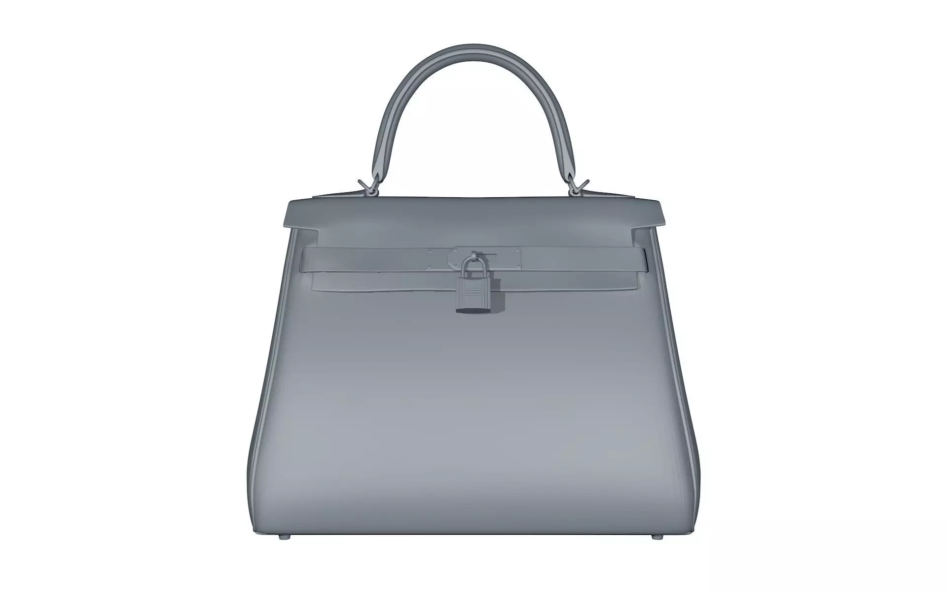 Handbag Kelly  3D print model_0