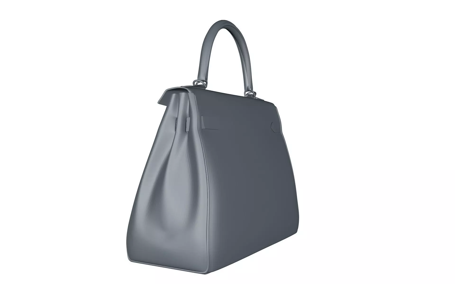 Handbag Kelly  3D print model_9