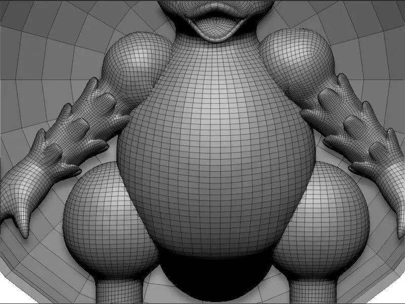 Magmar 3D print model_10