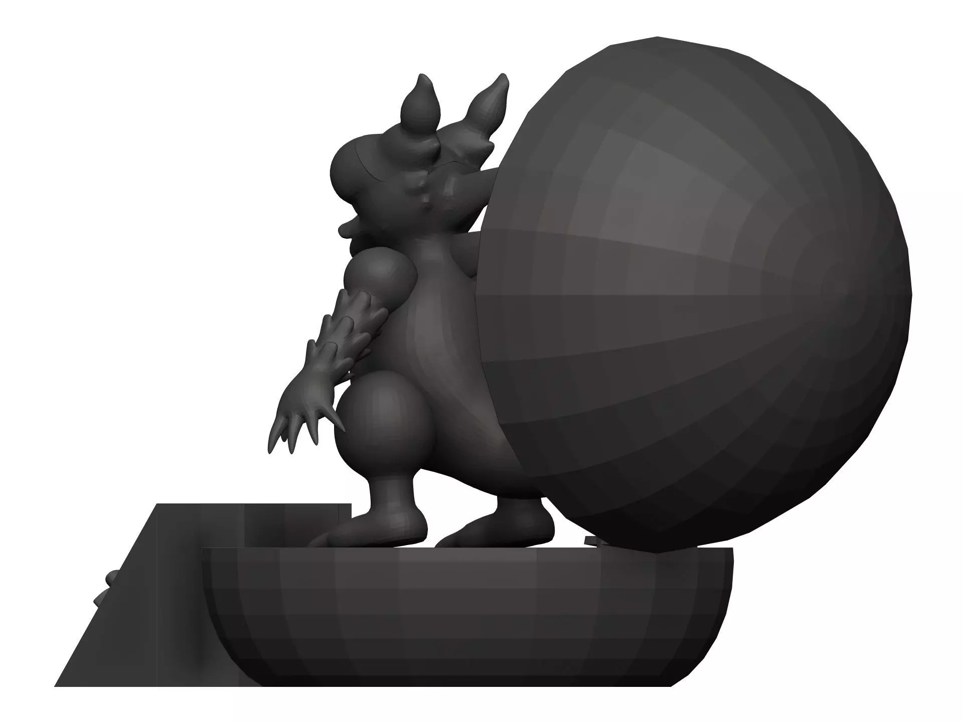 Magmar 3D print model_4