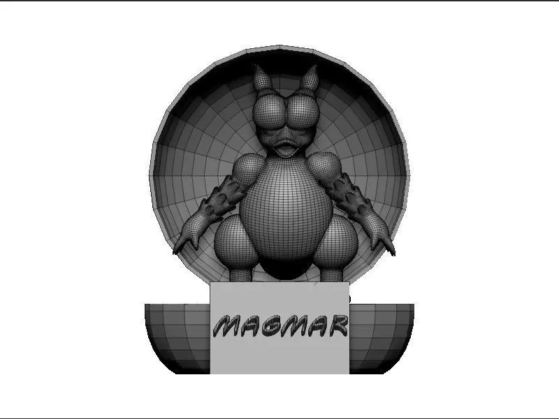 Magmar 3D print model_11