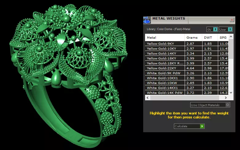 Rings 3D print model_3