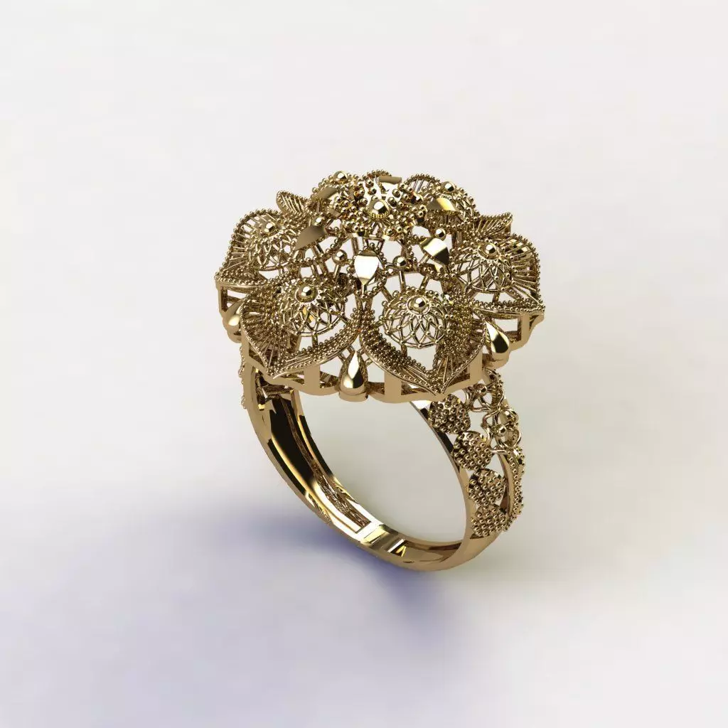 Rings 3D print model_0