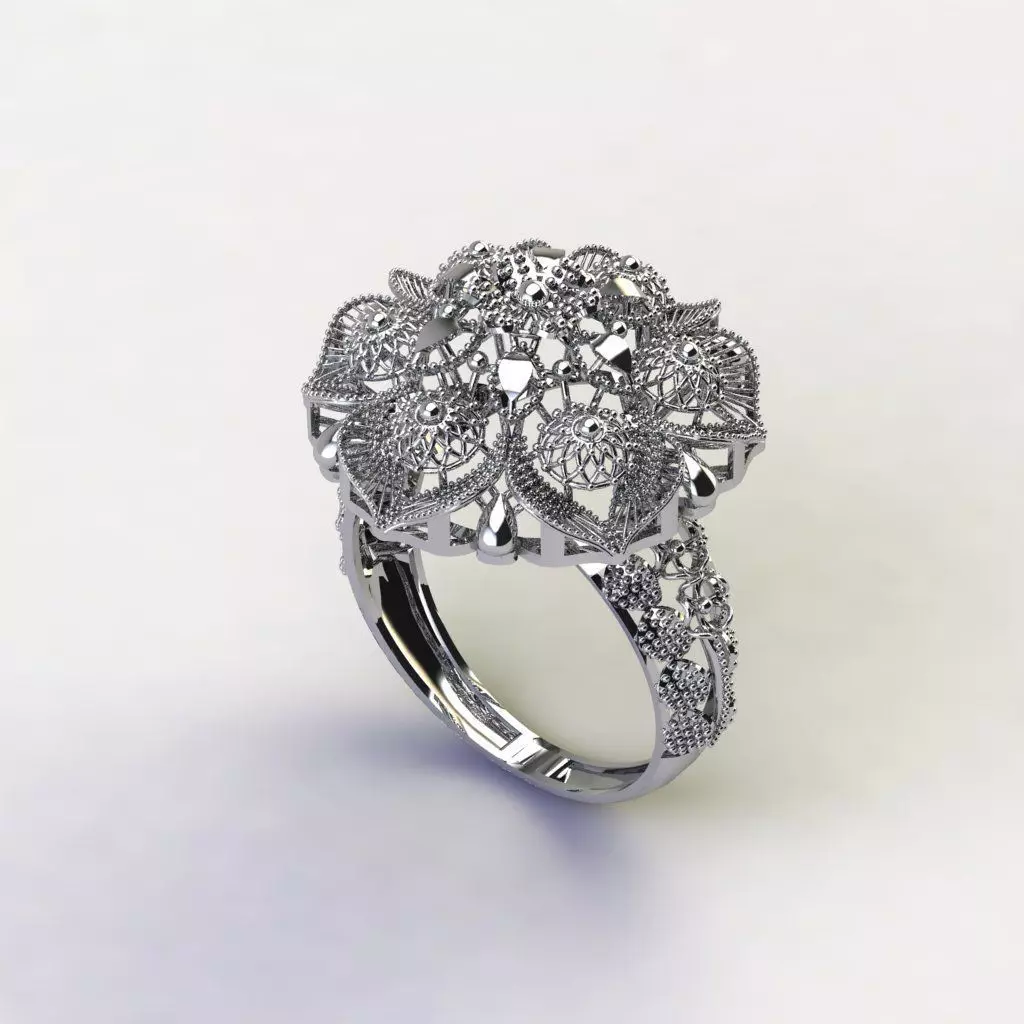 Rings 3D print model_1