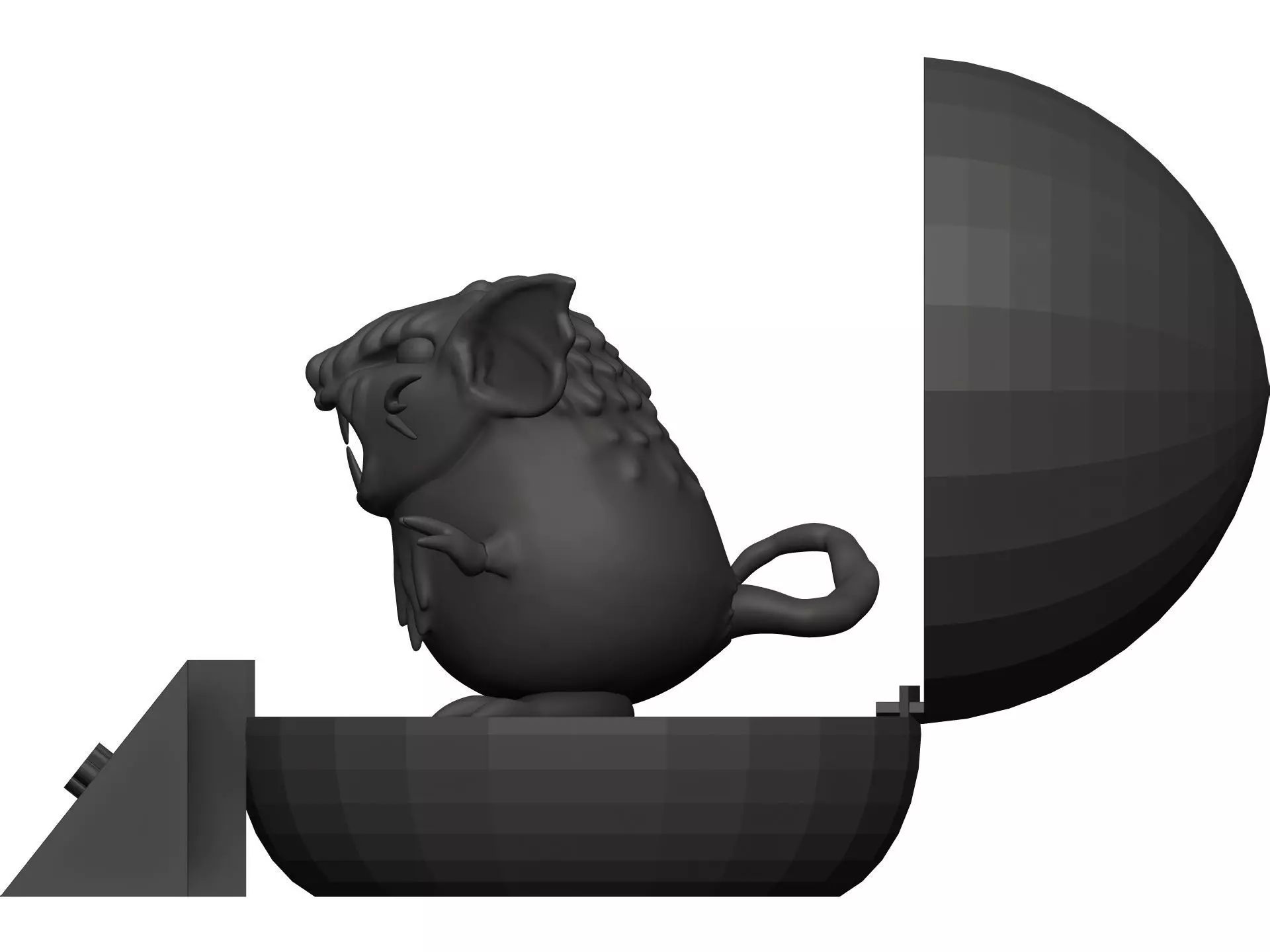 Raticate 3D print model_3
