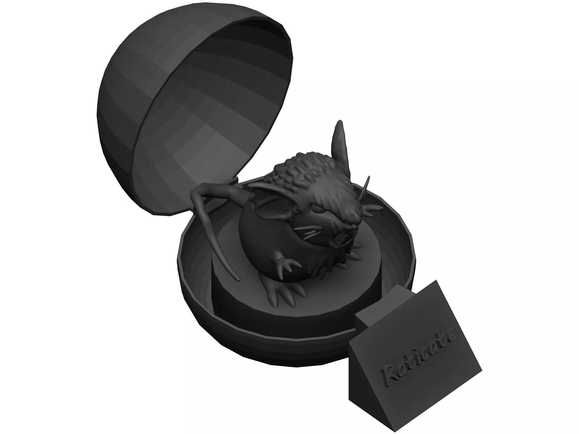 Raticate 3D print model_8