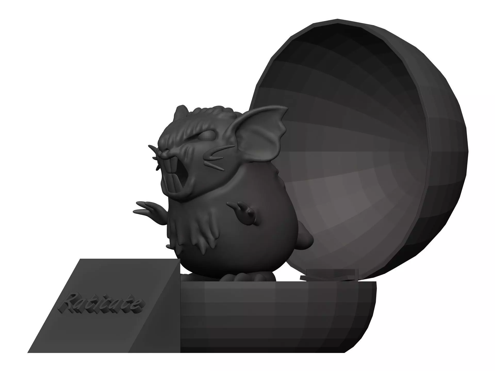 Raticate 3D print model_2