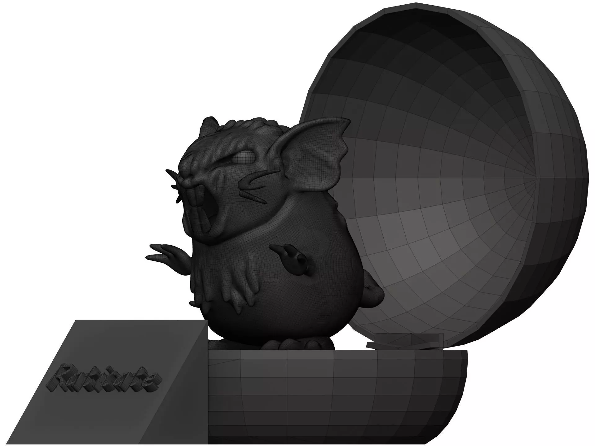 Raticate 3D print model_1