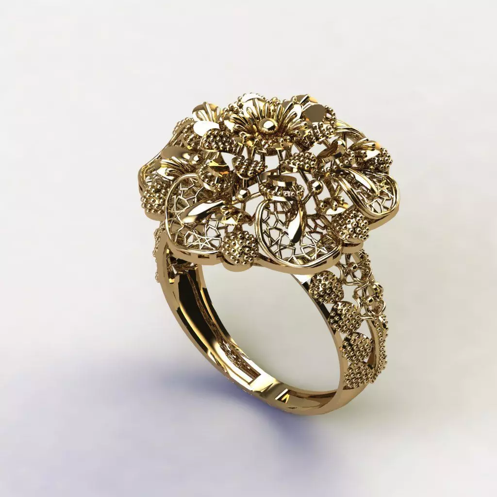 Rings 3D print model_0