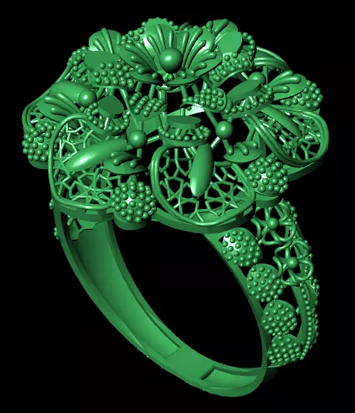 Rings 3D print model_2