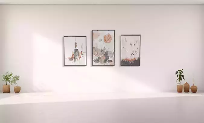 Wall Paintings Set of 3 vol 1